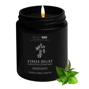 Beaut100 Candle | Eucalyptus & spearmint - Stress relief candle