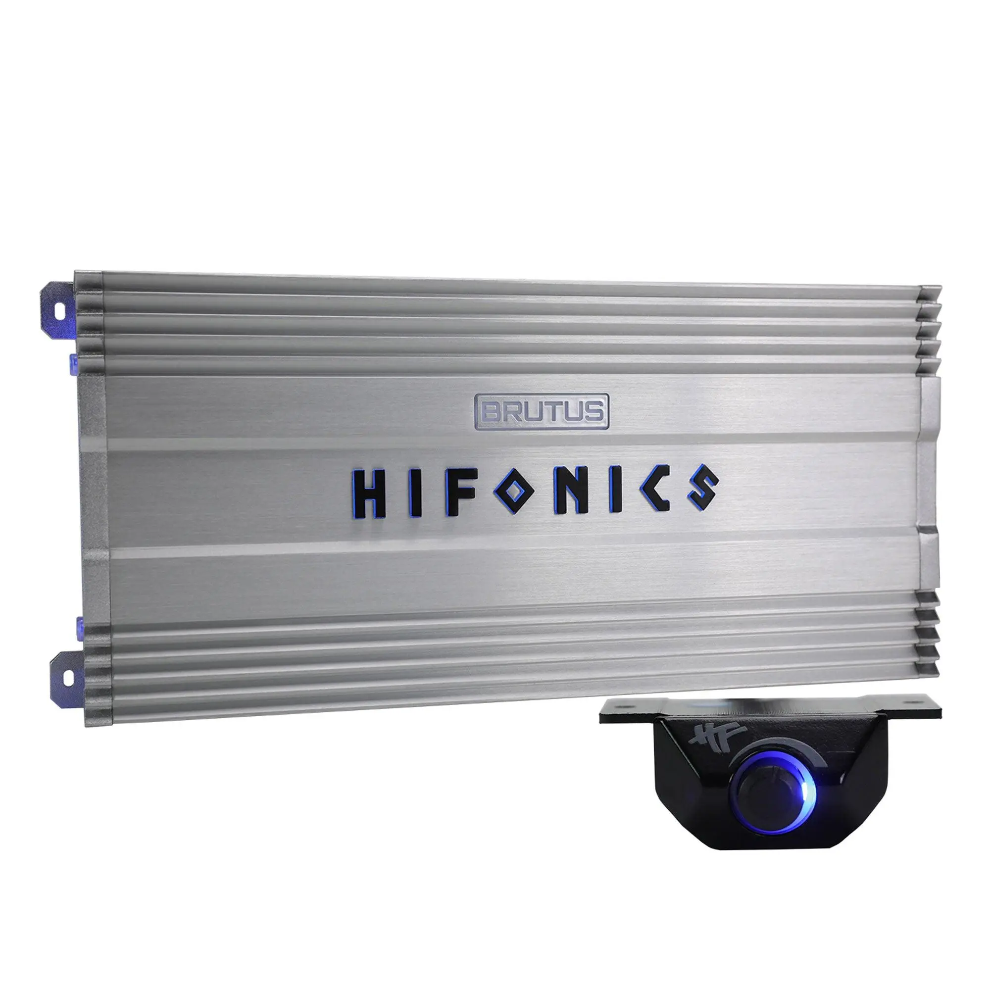 Hifonics BG-4000.1D Brutus Gamma Mono D 4000W Car Audio Subwoofer Amp, Bass Knob