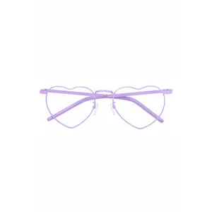 Venus Heart Glasses - Lavender