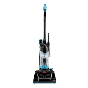 BISSELL PowerForce Compact, Bagless, Upright Vacuum, Lightweight, Powerful Suction, High Reach Wand, Hard Floor and Carpet, 2112, Blue & Black