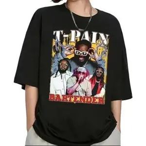 T Pain T-shirt, sweatshirt New Hot Trend 2025 Cotton Knit