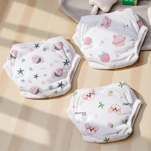 3pcs Training Diapers Thin Skin-Friendly Comfort Washable Reusable Durable Baby Essentials for All Months