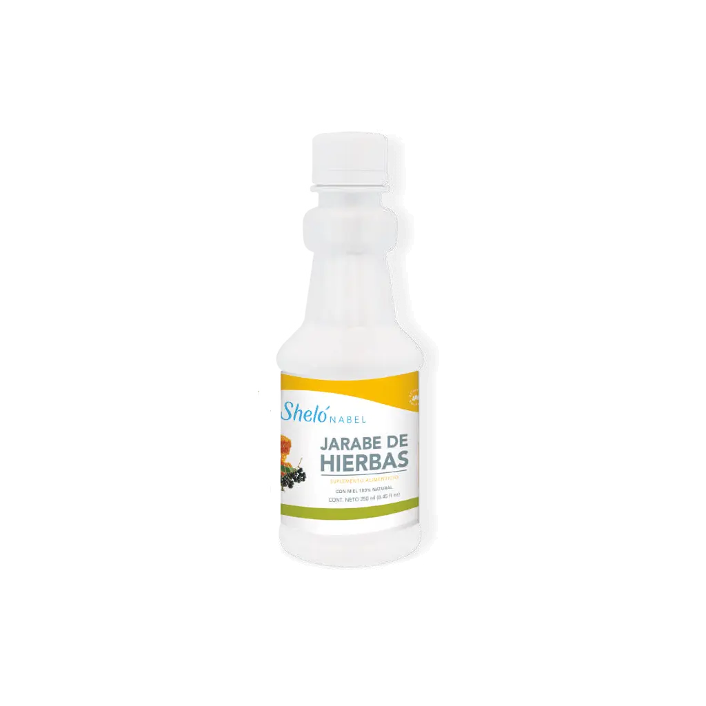 Shelo Nabel Jarabe para la Tos Herbs Healthcare Dietary Honey Supplement Natural