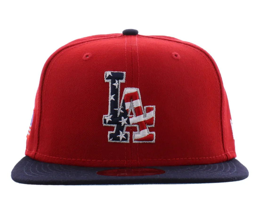 New Era American Flag Los Angeles Dodgers Mens