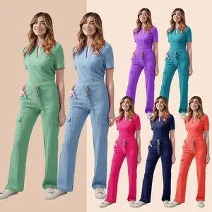 Women's2-PocketScrubSet-MedicalUniformforNursing,OperatingRoom&SalonProfessionals Womenswear Clothes