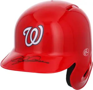 Dylan Crews Washington Nationals Autographed Mini Helmet - Fanatics Authentic Certified