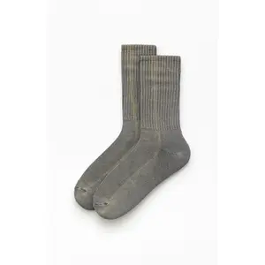 Pacsun Men's Washed Gray Crew Socks
