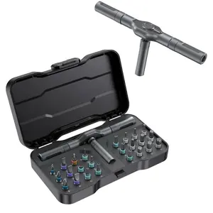 24 in 1 Mini Magnetic Screwdriver Set - Removable Self-Assembly Precision Tool Kit for Glasses, PC, Laptop, Mobile, Cell Phone, Digital Watch
