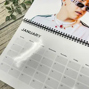 Xavii 2026 Wall Calendar, Latin Pop Singer Photo Calendar, Aesthetic Music Artist Calendar, Bedroom Room Decor, Fan Gift 2026