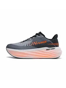 Unisex Lightweight Running Shoes, Md Technology Midsole, Breathable Textile Upper, Anti-Slip Sole, Ideal for Morning Night Runs