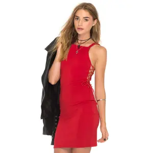 Picton Dress in Red by Motel Rocks