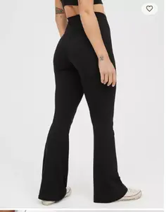 OFFLINE By Aerie Real Me High Waisted Crossover Flare Legging
