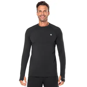 Men's Agility Long Sleeve Performance T-shirt | Black