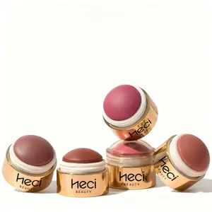 All-in-One Cream Blush for Cheeks, Eyes & Lips, Long Wearing, Blendable Makeup Blush Stick for Mature Skin.