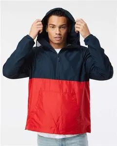 Independent Trading Co. EXP54LWP Lightweight Quarter-Zip Windbreaker Pullover Jacket