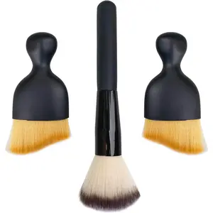 3 Pack Exquisite Microfiber Duster Brushes,  Duster, Interior Cleaning Brush - Cleaning Tool Efficient Dust Removal for  Interior, Computers, Keyboards, Photo Frames, Digital Devices