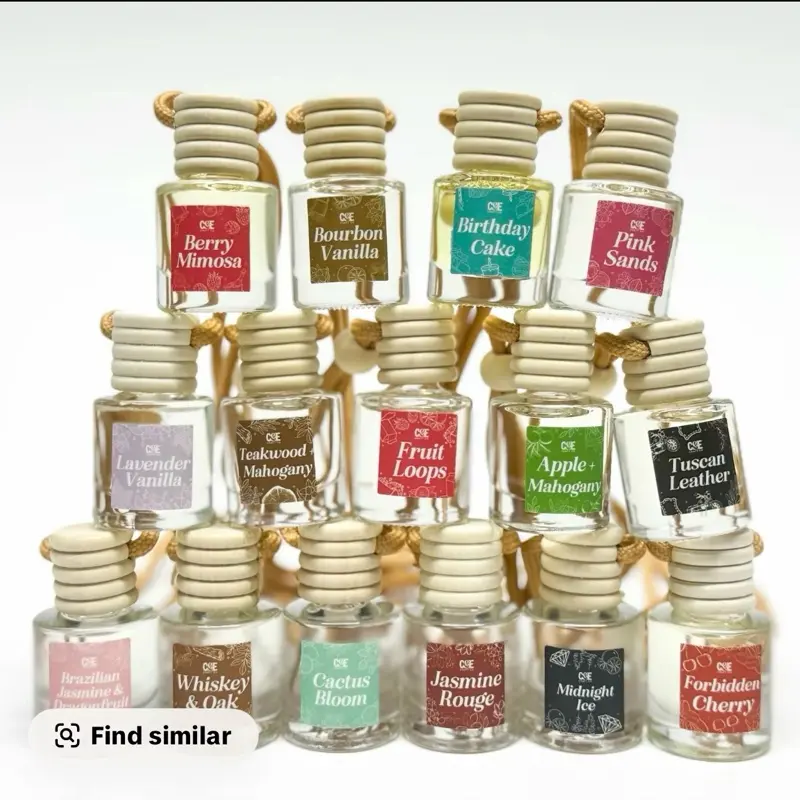 Long-Lasting Hanging Waterless Car Diffuser, Car Perfume Aroma Enhancer, Automotive Interior Accessory