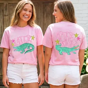 Later Gator Shirt, After While Crocodile Tee, Trending Tee, Catch Phrase Shirt, Respect The Locals Shirt, Girly Shirt, Boutique Shirt
