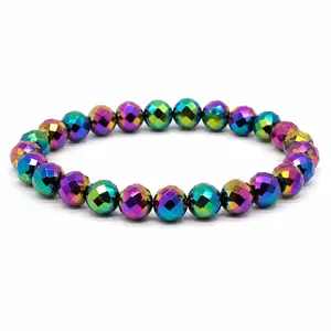 The Afterglow Glass Faceted Bracelet Collection durable casual