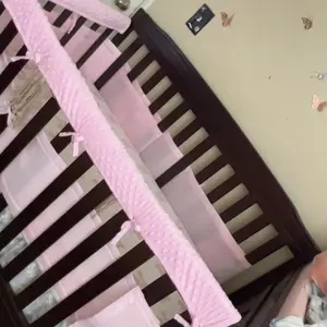 Super Soft Velvet Crib Rail Covers, Three-Layers of Thickened Material to Protect Baby's Teeth, Anti-Collision Crib Teething Rail Cover, Baby Bed Chewing Guard Rail,