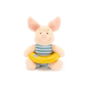 Disney Store Piglet in Bathing Suit Plush – Winnie the Pooh – 7 1/2'' – Disney Store Europe