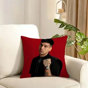 Duki Cushion Cover Plush Reversible Pillow Cover: Perfect for Car Rides, Sofa Lounging, Bedroom Relaxation & More A Thoughtful Gift for Loved Ones!