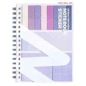 Office Stationery Set Includes Notebook and Combination Sticky Notes 280 Sheets Suitable for Planner Diary Journal Calendar Use