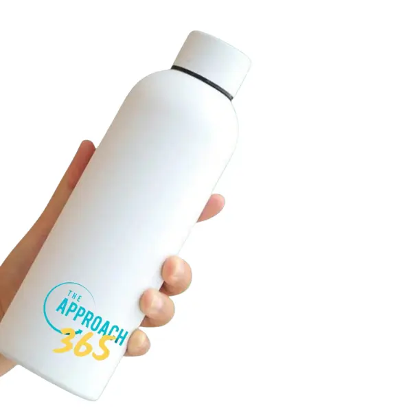 The Everyday Bottle – 16 oz Leakproof Insulated Stainless Steel Water Bottle with Soft-Touch Matte Finish for Travel, Gym, Office & Daily Hydration Flasks