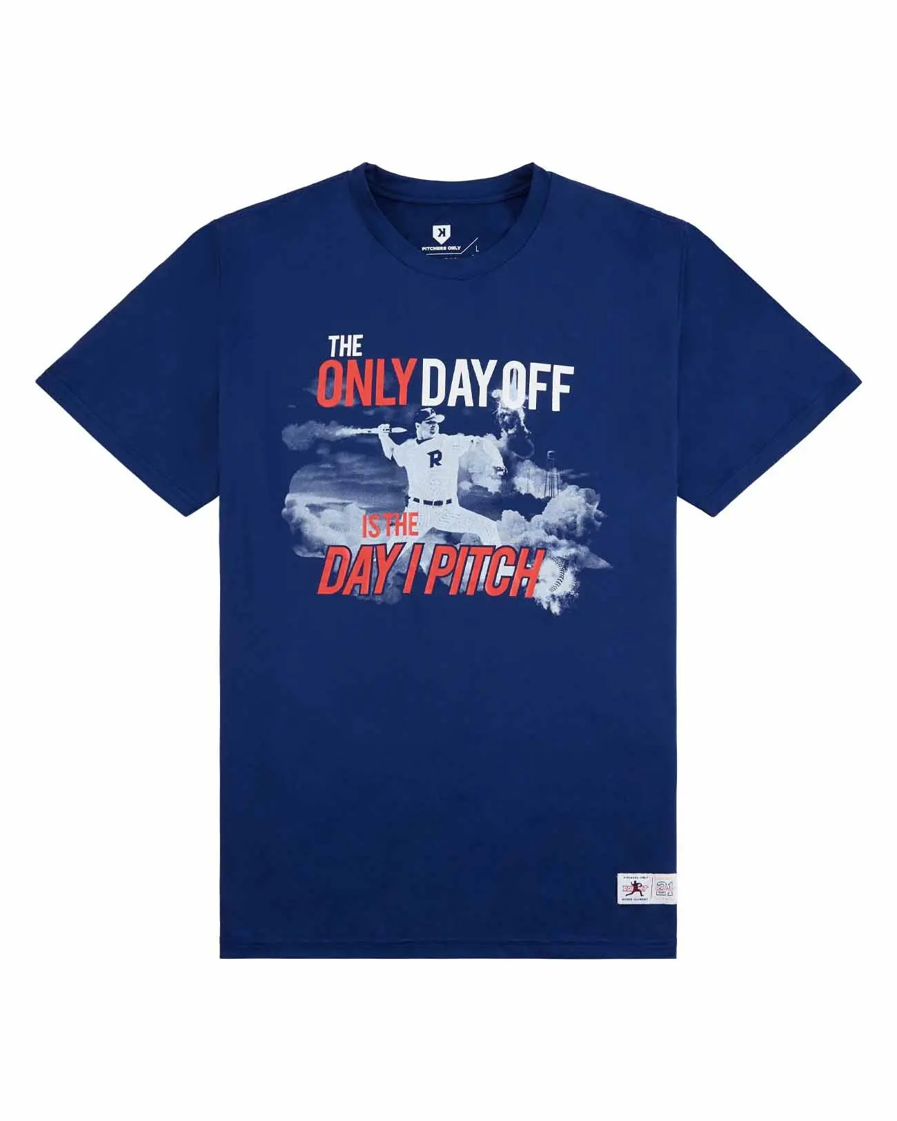 Men's Baseball Performance Tee, Pitchers Only Rocket, Roger Clemens Collection