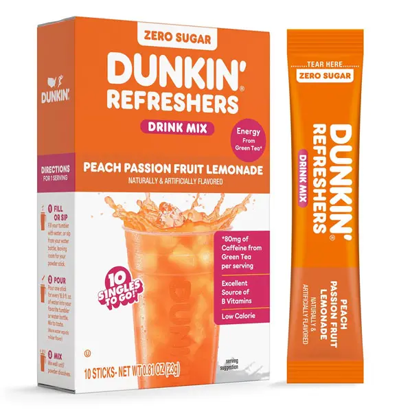 Peach Passionfruit Lemonade - 10 Pack