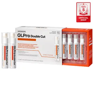 JUNG KWAN JANG GLPro-Double Cut - Official Product Pre & Post Workout Booster, GLP-1 Support for Men and Women - Korean Red Ginseng & Prebiotics (21 Count:1 Vial of Liquid + 2 Tablets)