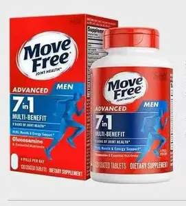 Move Free ProActive 7-in-1 Joint & Bone Support Glucosamine Chondroitin MSM Collagen Men's Vitality Multi-Vitamins 120 Capsules Supplement Pack for Enhanced Joint Health and Well-being