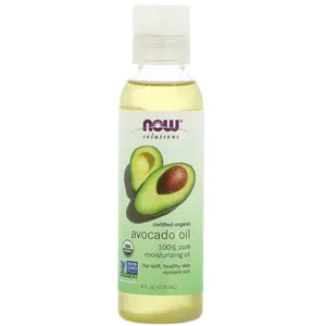 NOW Foods Solutions, Organic Avocado Oil, 4 fl oz (118 ml)