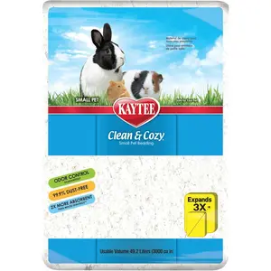 White Paper Bedding for Small Animals 49.2 Liters
