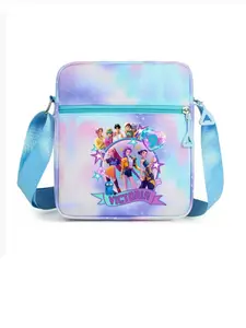 Cute Cartoon Print Crossbody Bag for Boys & Girls, Colorful Small Square Shoulder Bag, Casual Fashion Accessory for All Seasons