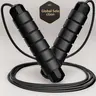 Adjustable Speed Jump Rope with Ball Bearings – Tangle-Free Skipping Rope for Men, Women & Kids, Home Gym Fitness Workout, Exercise Equipment