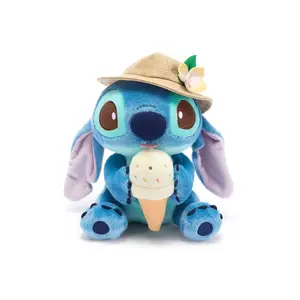 Disney Store Stitch Summertime Plush – Lilo & Stitch – 9'' – Disney Store Japan