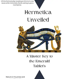 Hermetica Unveiled Key to Emerald Tablets by Infinium God - A Master Key to the Emerald Tablet's Hidden Secrets