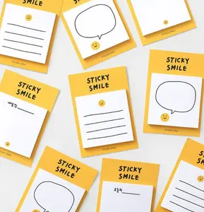 Studio 2NUL Korean Stationery Cute Smiley Face Sticky Notes