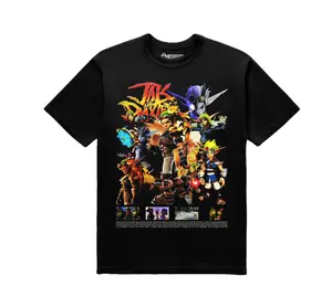 Vintage y2k Video Games 'Jak & Daxter' Staple T-Shirt-graphic tee - vintage y2k tshirt Menswear Top
