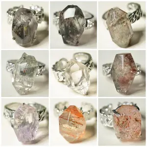 Asteraia [Tray #E No.E01-E09] Variety Crystal Ring –  Handmade Gemstone Ring Daily Wear Healing Summervibes