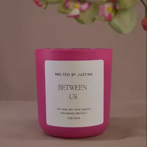 Between Us - Melted By Justina 11 Oz Soy Wax Candle