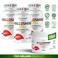 3 HALLOSMINE XTRA + FREE CREAM