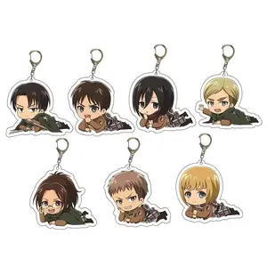 Attack on Titan Creative Additions Acrylic Keychain, Unique Keychains for Personal Style, Cute Keychains for Bags and Keys