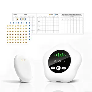 The wireless bedwetting alarm is almost unnoticeable when the sensor is worn. It helps prevent crying and discomfort, ensuring smooth nighttime toilet training while keeping your baby asleep through the night.
