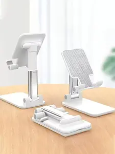 Adjustable Phone Stand Desk Lazy Live Stream Tablet Bed Headboard Mount, Foldable Multi-Functional Universal Support Holder