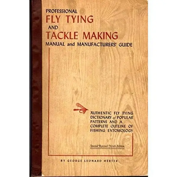 USED-Professional Fly Tying and Tackle Making - Manual and Manufacturers' Guide by George Leonard Herter (Paperback)