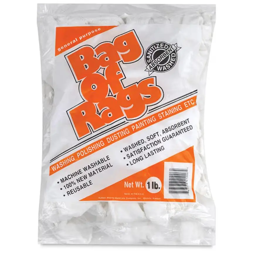 Bag-O-Rags Cloth Wipers, 1 lb. Bag of Rags