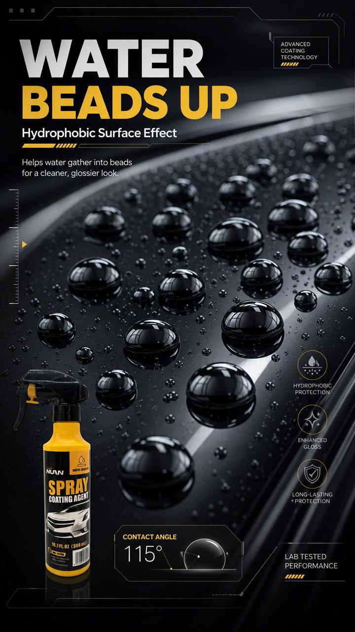 NUAN nano car coating spray-Revolutionary Spray Coating, Extreme Protection & Dazzling Shine! LP518