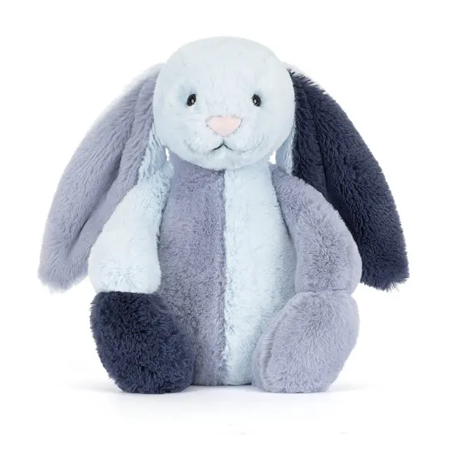 Jellycat Puddlesea Bunny Plush Toy, Soft Stuffed Animal, Cute and Cuddly Gift for Kids, Babies, Collectors, Home Decor, Fun Plush Toy, Keychain